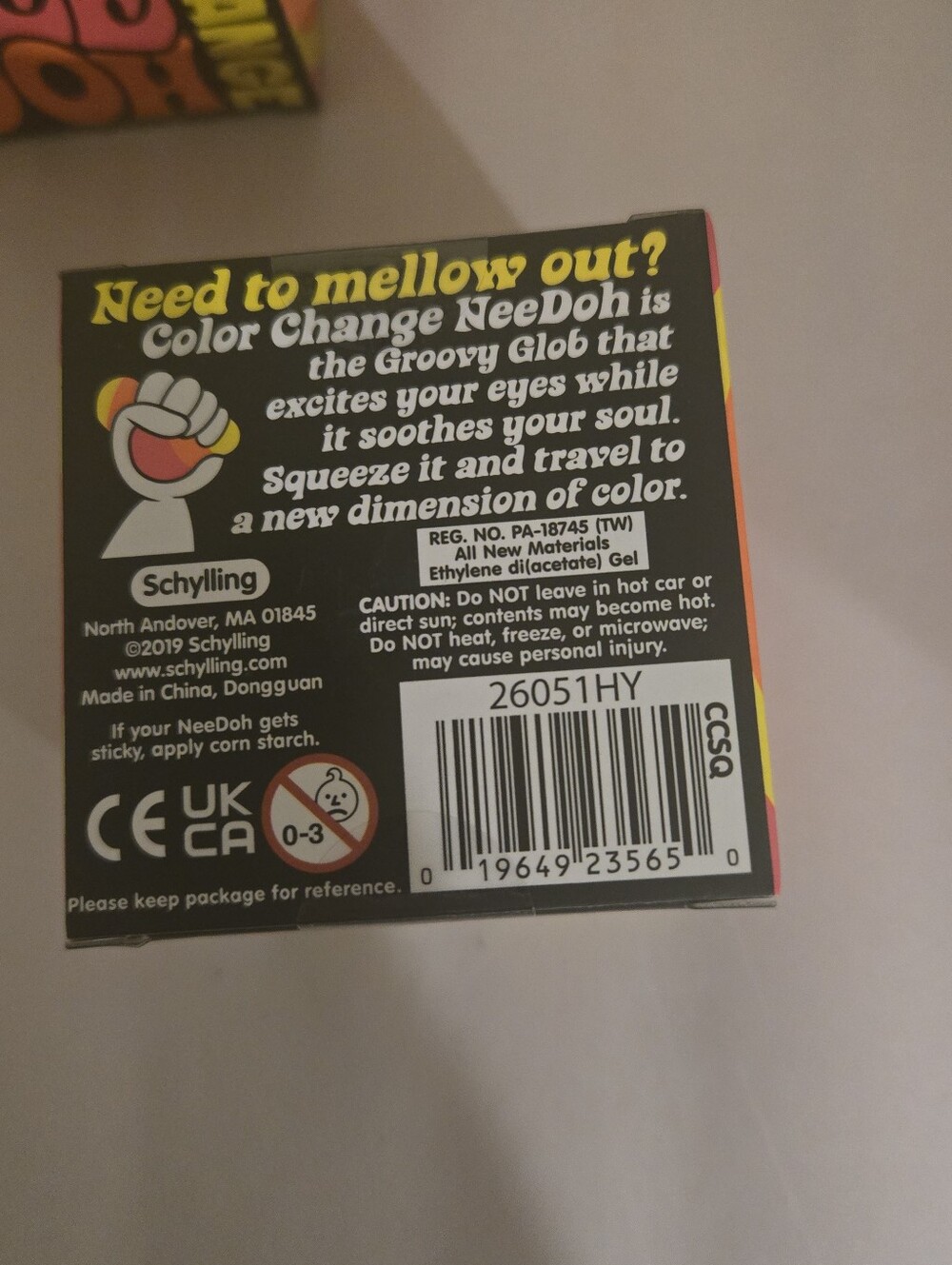 Color Change Needoh Yellow (ONLY 1 LEFT!!!) - Picture 3 of 3
